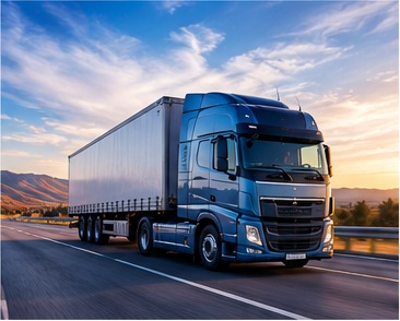LEXICON LOGISTICS delivery truck